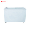 226-286L Supermarket Ice Cream Chest Showcase with Hinged Solid Lid